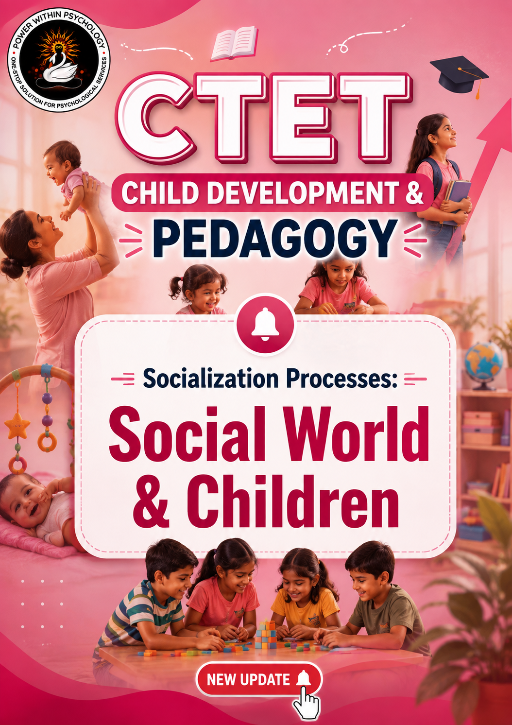CTET CDP:Socialization Processes: Social World & Children